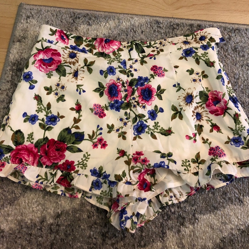 Floral shorts